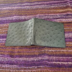 Sophisticated Black Leather Card Holder